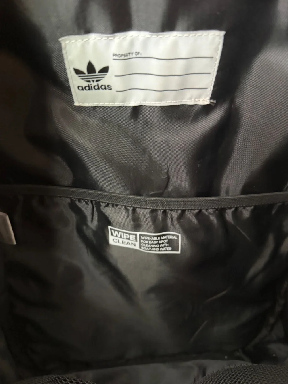 Adidas black school backpack